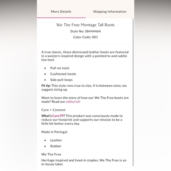 Free People Montage Tall Boots - Picture 5 of 5